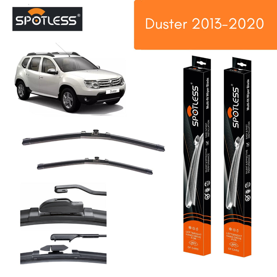 Plumillas delanteras Duster 4X4 2013-2020