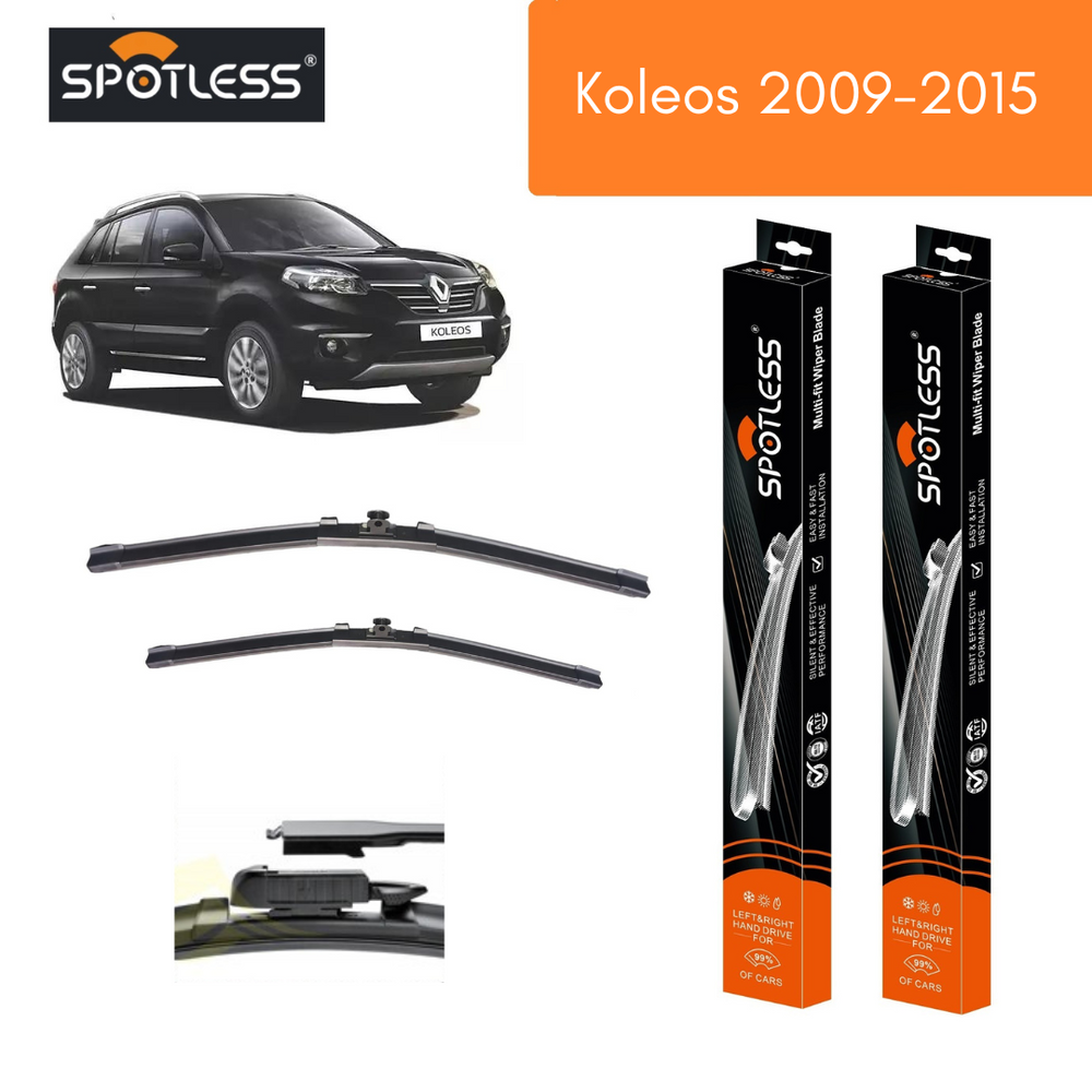 Plumillas delanteras Koleos 2.5 2009-2015