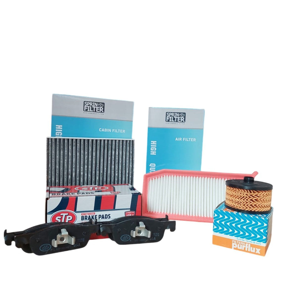 Kit Mantención 20km + Pastillas freno Clio 4 0.9 H4B 2015-2018