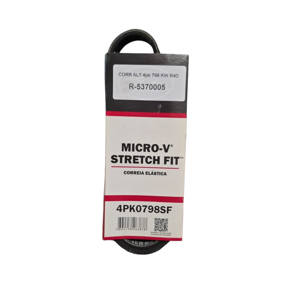 Correa de alternador 4PK 798 Kwid 1.0 B4D 2019-2023