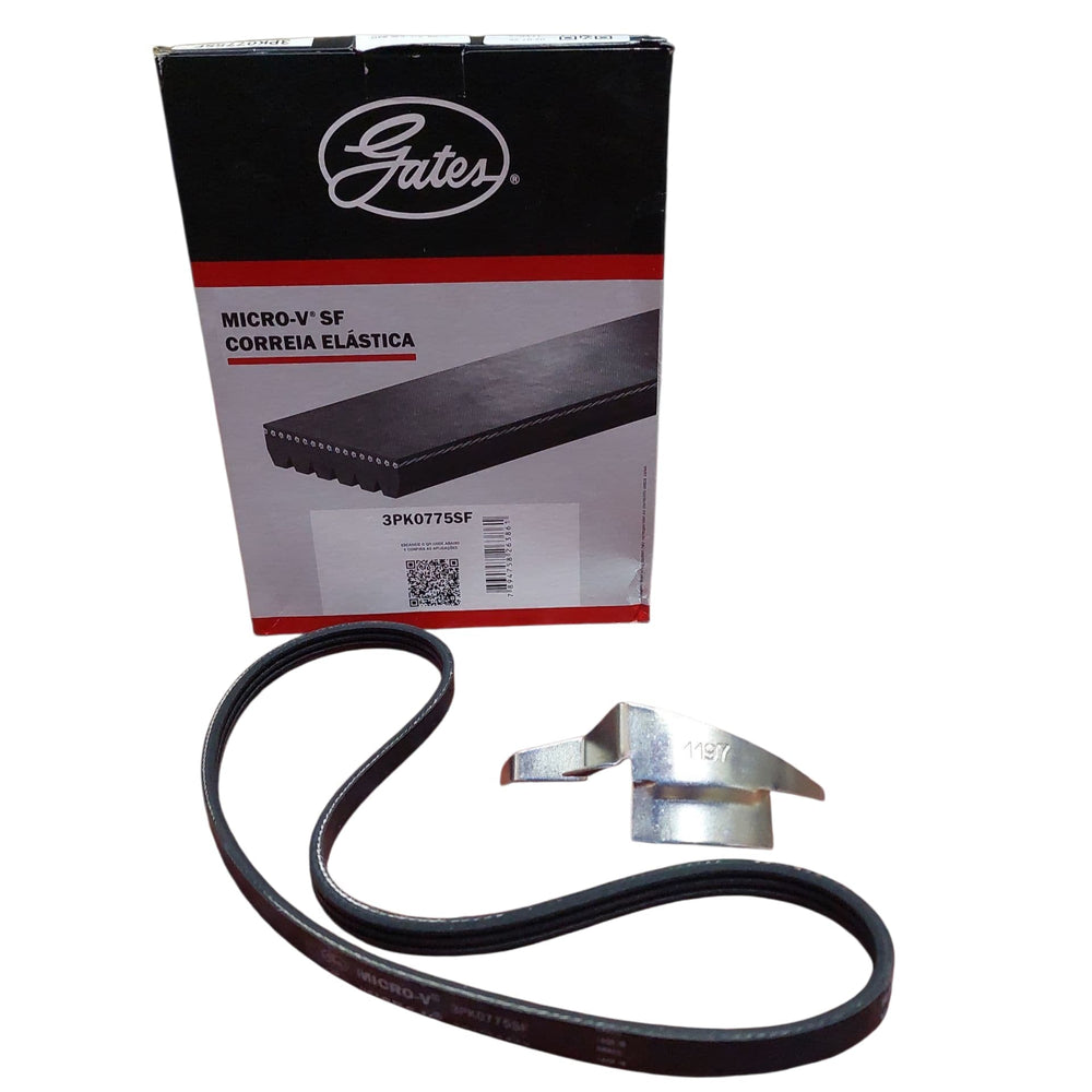 Correa de compresor de Aire Acondicionado 3PK 775 Kwid 1.0 B4D 2019-2023