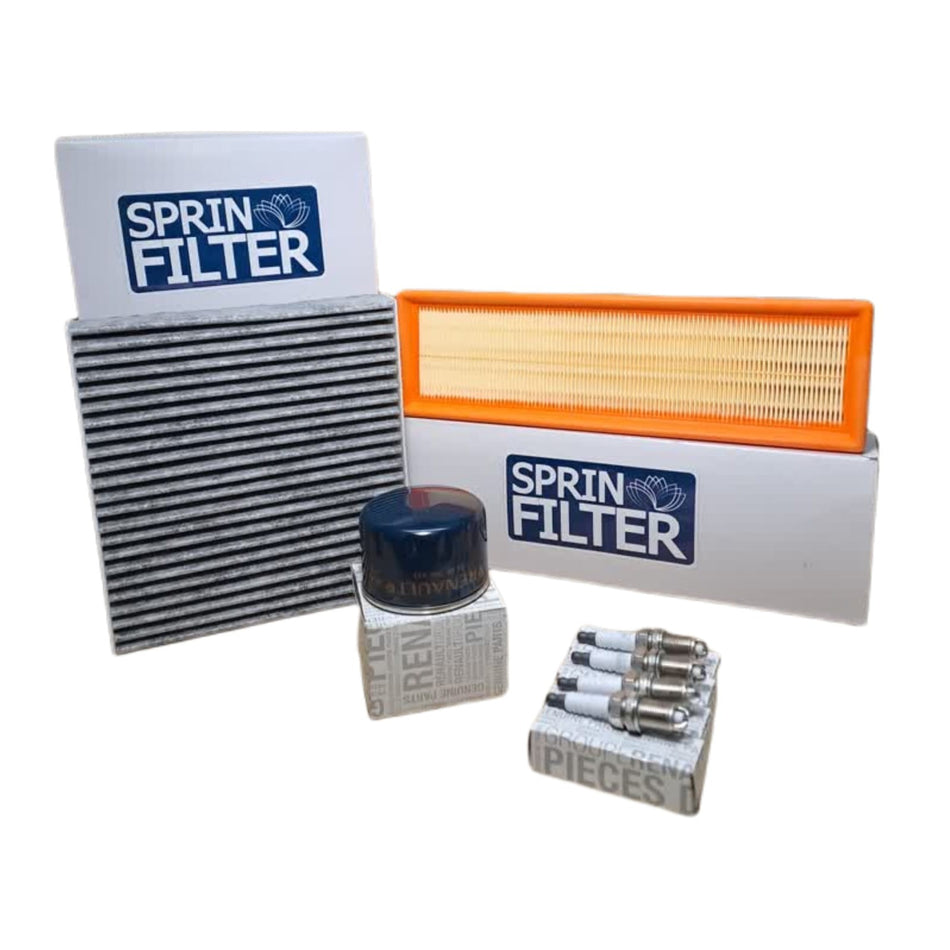 Kit de Mantención 20km + Bujías New Symbol 1.6 K7M 2015-2020