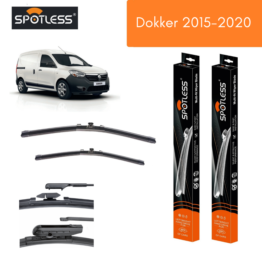 Plumillas delanteras Dokker 1.5 2015-2020