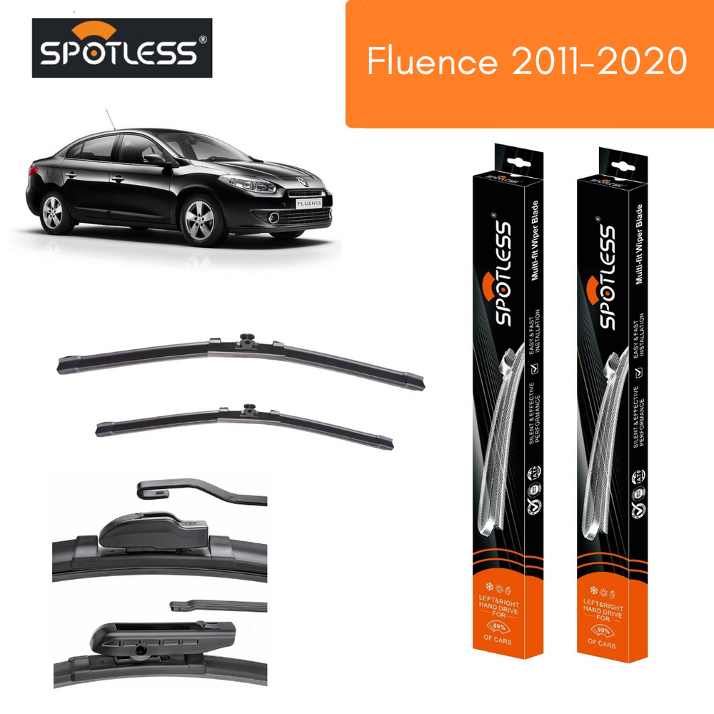 Plumillas delanteras Fluence 1.6 K4M+ 2015-2020