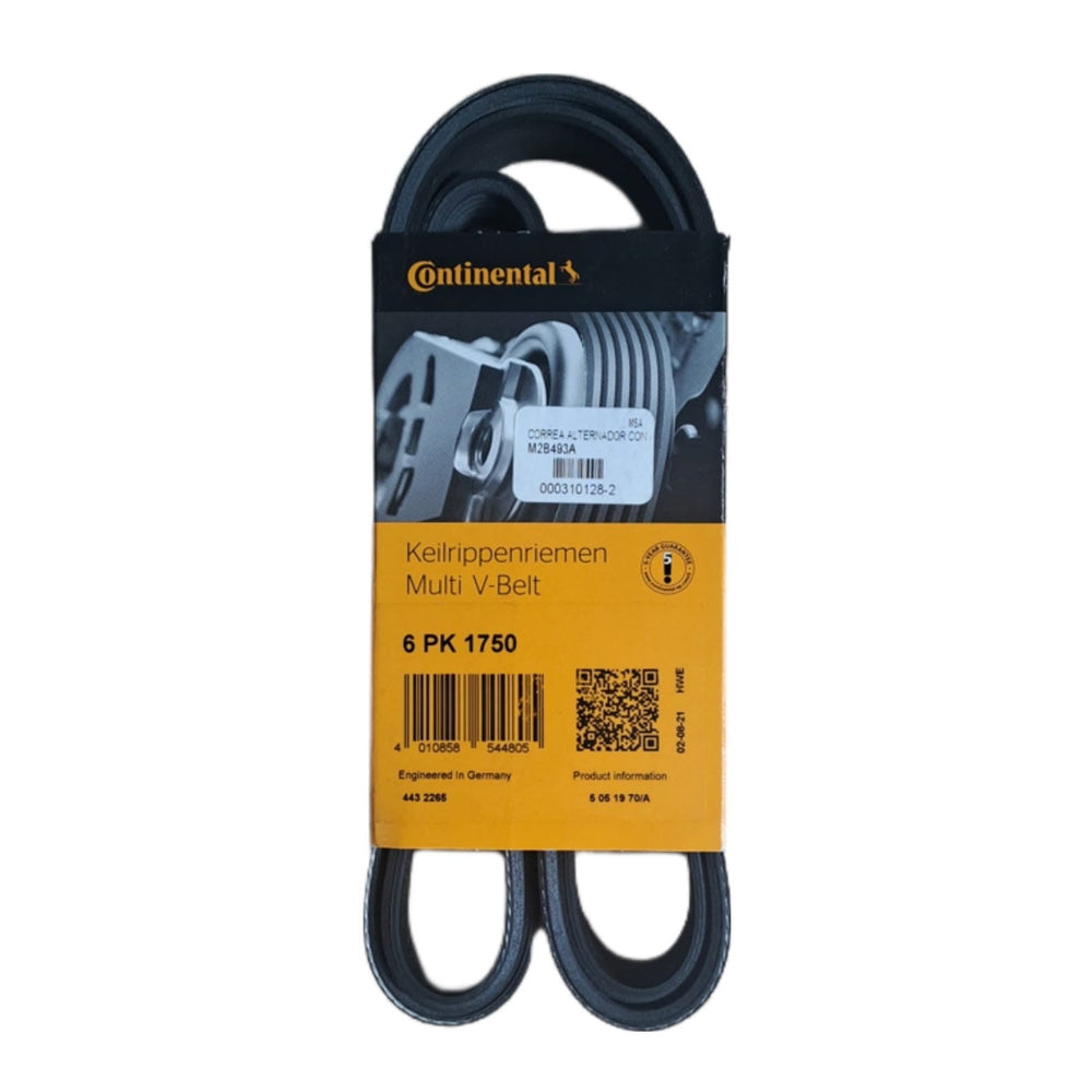 Correa de alternador 6PK 1750 Clio 2 1.6 K4M 2001-2007